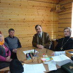 Наталья Вечтомова Виктор Ерастов протоиерей Вячеслав Остроумов