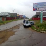 УР г.Сарапул ул.Молодежная баннер 8 июля Покровский собор